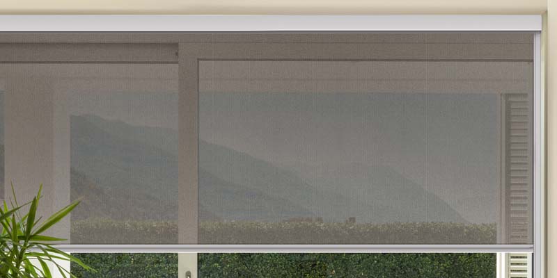 Track Guided Blinds installed in Gold Coast Hinterland