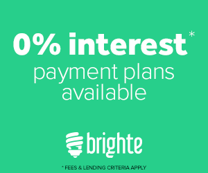 interest free available with Brighte